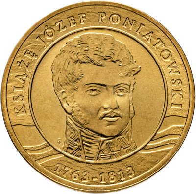 купить Польша 2 злотых (zlote) 2013 "200 лет со дня смерти князя Юзефа Понятовского"