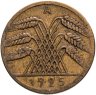 Купить Германия 10 рейхспфеннигов (reichspfennig) 1925 знак монетного двора "A" — Берлин