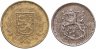 Купить Финляндия набор монет (1 и 5 марок) 1947-1949