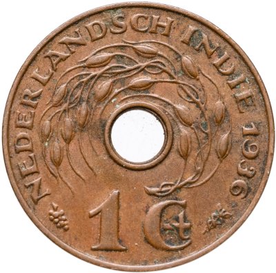 купить Голландская Ост-Индия 1 цент (cent) 1936