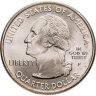 Купить США 1/4 доллара (квотер, 25 центов) 2001 P "Штат Род Айленд", знак монетного двора "P" - Филадельфия