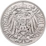Купить Германия 25 пфеннигов (pfennig) 1910 Е
