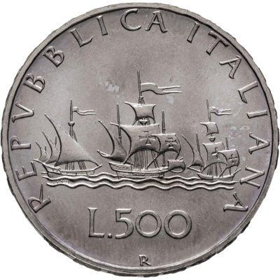 купить Италия 500 лир 1986
