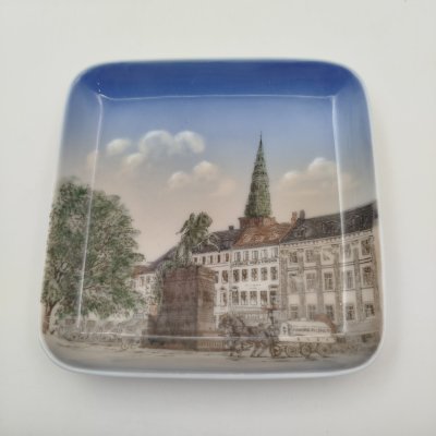 купить Лоток для мелочей, фарфор, деколь, роспись, Bing & Grondahl, Дания, 1950-1980 гг.