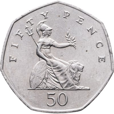 купить Великобритания 50 пенсов (pence) 2003