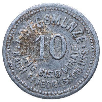 купить Германия (нотгельды) 10 пфеннигов 1917 "Город Деггендорф"