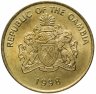 Купить Гамбия 10 бутутов 1998 Двушпоровый турач