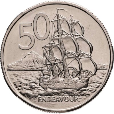 купить Новая Зеландия 50 центов (cents) 1967