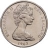 Купить Новая Зеландия 50 центов (cents) 1967