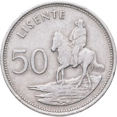 купить Лесото 50 лисенте (lisente) 1979
