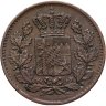 Купить Бавария 1 пфенниг 1871
