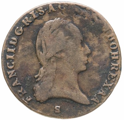 купить Австрия 3 крейцера 1800 S