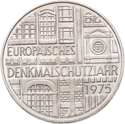 купить Германия 5 марок (deutsche mark) 1975 Европейский год охраны памятников