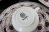 Купить Сервиз чайный с цветочным декором, серия "Eleganz" на 5 персон (25 предметов), фарфор, деколь, золочение, Weimar Porzellan (Веймарский фарфор), ГДР, 1949-1980 гг.