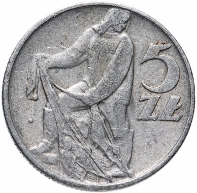 купить Польша 5 злотых (zlotych) 1958-1974, случайная дата