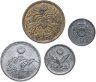 Купить Япония набор монет для обращения 1944-1946 (4 штуки)