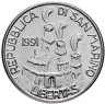 Купить Сан-Марино 100 лир (lire) 1991