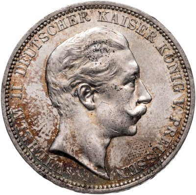 купить Германская Империя, Пруссия 3 марки (mark) 1912
