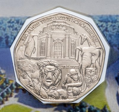 купить Австрия 5 евро 2002 Зоопарк BU