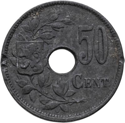 купить Бельгия 50 сантимов (centimes) 1918