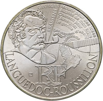 купить Франция 10 евро 2012 "Регионы Франции - Лангедок-Руссильон"