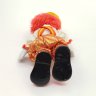 Купить Статуэтка "Клоун с красными волосами", фарфор, текстиль, деколь, Российская Федерация, 2010-2020 гг.