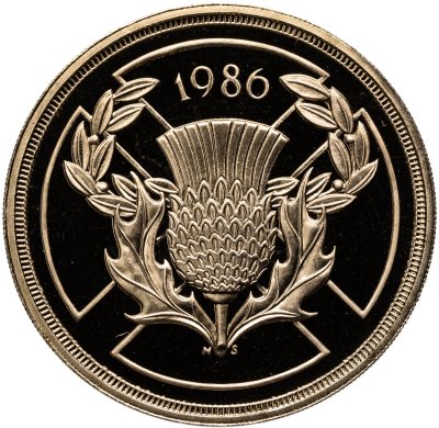 купить Великобритания 2 фунта (pounds) 1986 "XIII Игры Содружества"