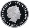Купить Австралия 1 доллар 2009 "200 лет почте Австралии"
