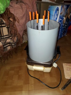 Купить Электрошашлычница, металл, СССР, 1970-1980 гг.