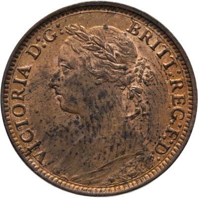 купить Великобритания 1 фартинг (farthing) 1881