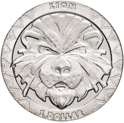 купить Сьерра-Леоне 1 доллар (dollar) 2019 "Большая пятерка - Лев"
