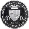 Купить Андорра 10 динеров 1998   50 лет Всеобщей декларации прав человека