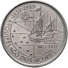 Купить Португалия 100 эскудо (escudos) 1989  Золотой век открытий - Открытие Азорских островов