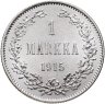 Купить 1 марка 1915 S Российская Финляндия в слабе Монетник.ру UNC det. (чистка)