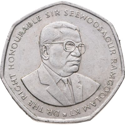 купить Маврикий 10 рупии (rupees) 2000