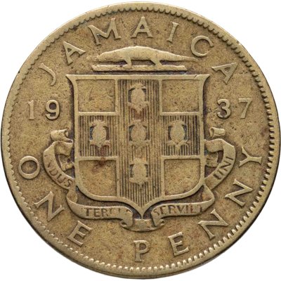 купить Ямайка 1 пенни (penny) 1937