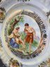 Купить Блюдо сервировочное "Мадонна" с фигурным бортом, фарфор, деколь, люстр, золочение, Gebrüder Winterling, Германия, 1950-1960 гг.