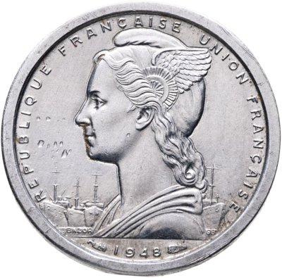 купить Камерун 1 франк (franc) 1948