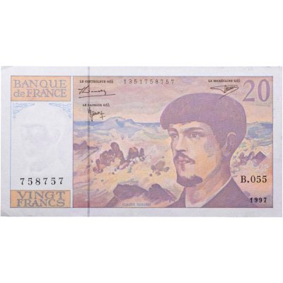 купить Франция 20 франков 1997 (Pick 151i)
