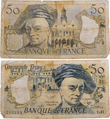 купить Франция 50 франков 1976-1992 (Maurice Quentin de la Tour, Морис Кантен де Латур) Pick 152