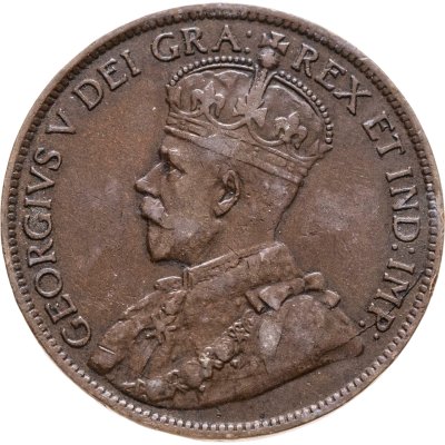 купить Канада 1 цент (cent) 1914