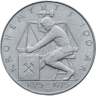 купить Норвегия 5 крон (kroner) 1975 100 лет кроне
