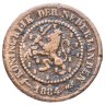 Купить Нидерланды 1/2 цента 1884