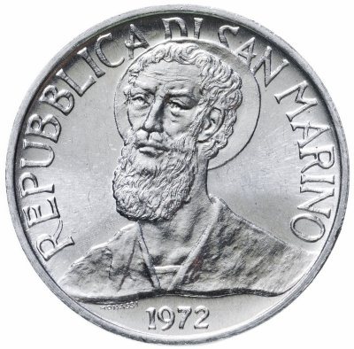 купить Сан-Марино 5 лир 1972