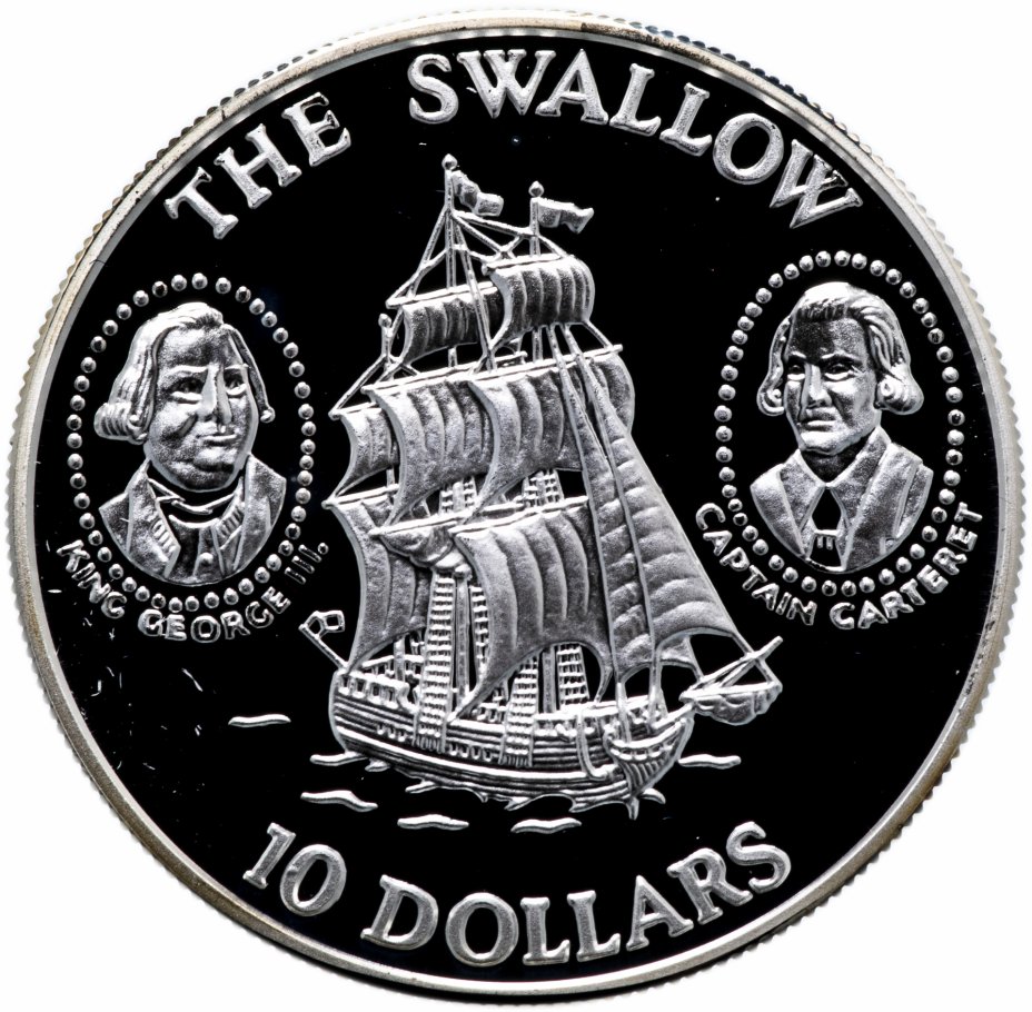 купить Соломоновы Острова 10 долларов 1994 "Флот Великобритании - HMS Swallow"