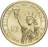 Купить США 1 доллар 2009 D "11-ый Президент США - Джеймс Нокс Полк"
