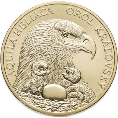 купить Словакия 5 евро 2025 "Восточный имперский орел"