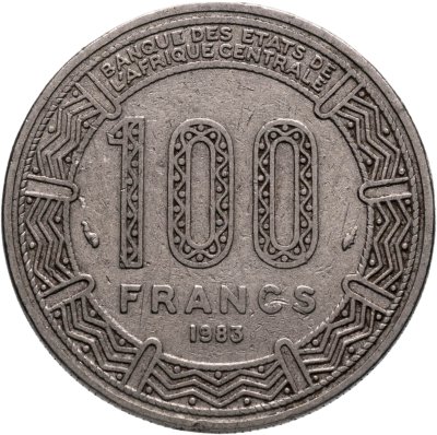 купить Камерун 100 франков (francs) 1983