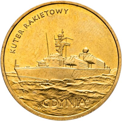 купить Польша 2 злотых (zlote) 2013 Польские суда - Ракетный катер "Гдыня"