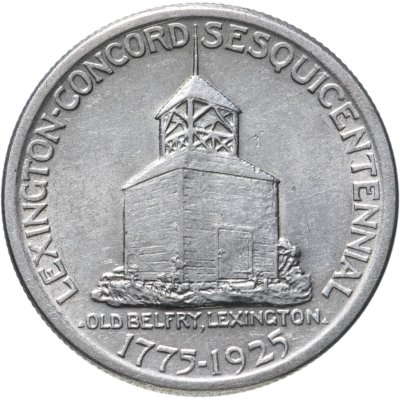 купить США 50 центов (1/2 доллара, half dollar) 1925 "150 лет Сражениям при Лексингтоне и Конкорде"
